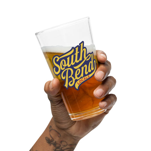 South Bend Shaker pint glass