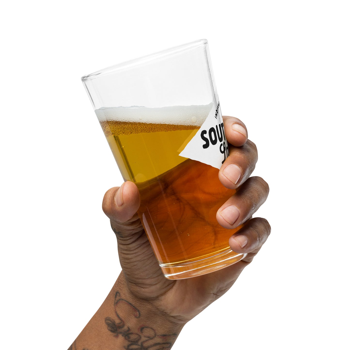 Shaker pint glass